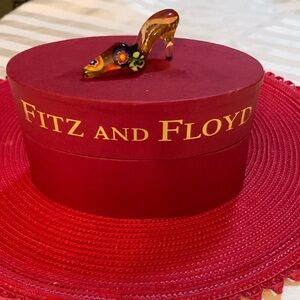 Fitz and Floyd Glass Menagerie “Milano Shoe”. 2004